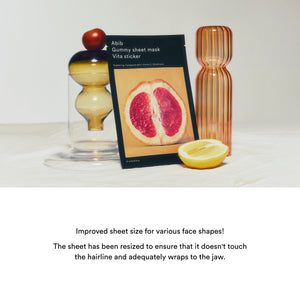 Gummy Sheet Mask Vita Sticker(10 sheets)