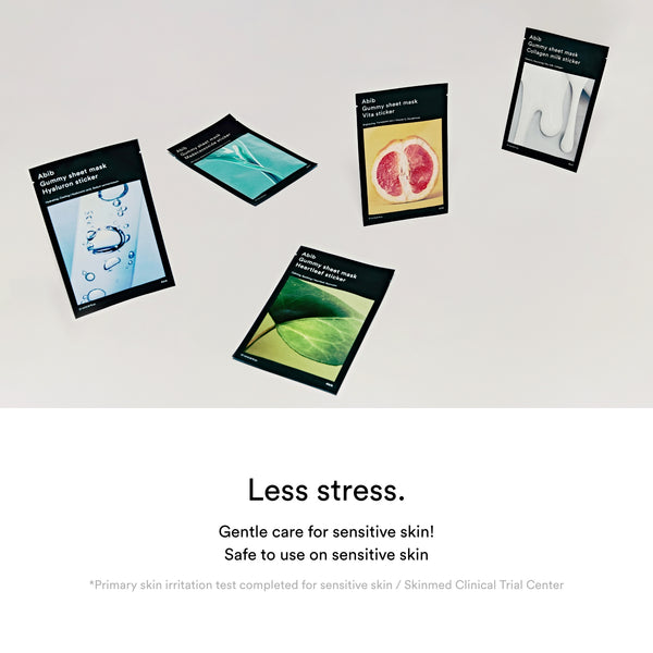 Gummy Sheet Mask Vita Sticker(10 sheets)