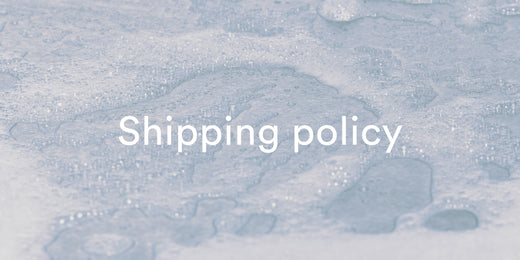 Shipping policy