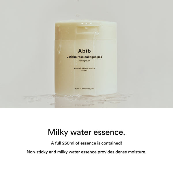 Jericho rose non-animal collagen pad firming touch