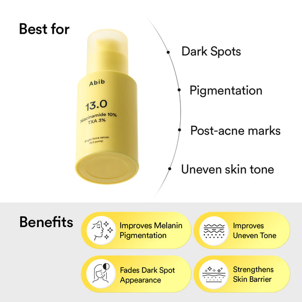 Bright force serum 13.0 pump