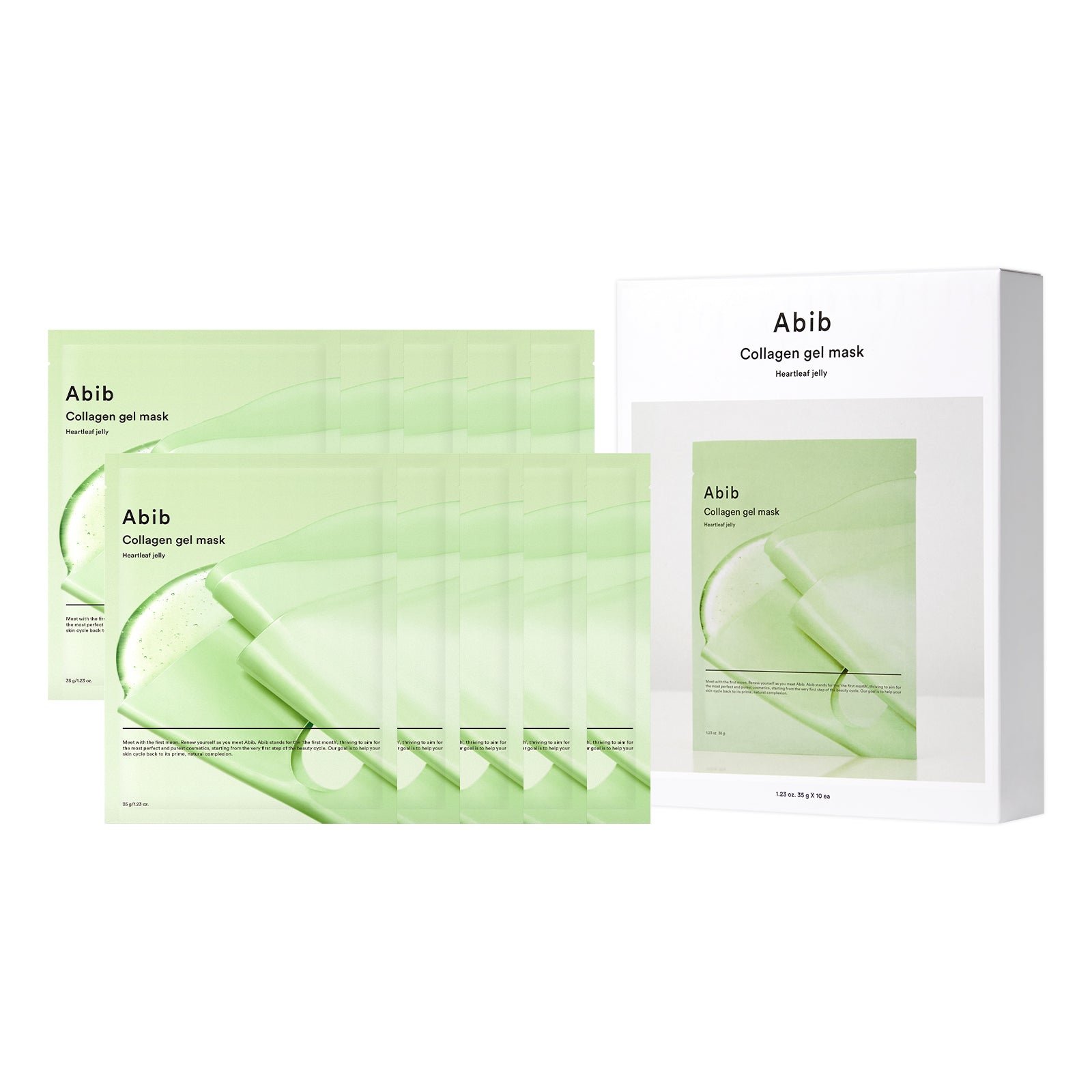 Abib Vegan Collagen Gel Mask Heartleaf Jelly