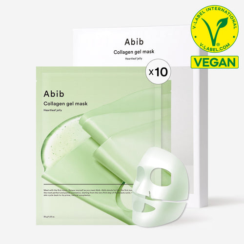 🎁 Vegan Collagen gel mask Heartleaf jelly (100% off)