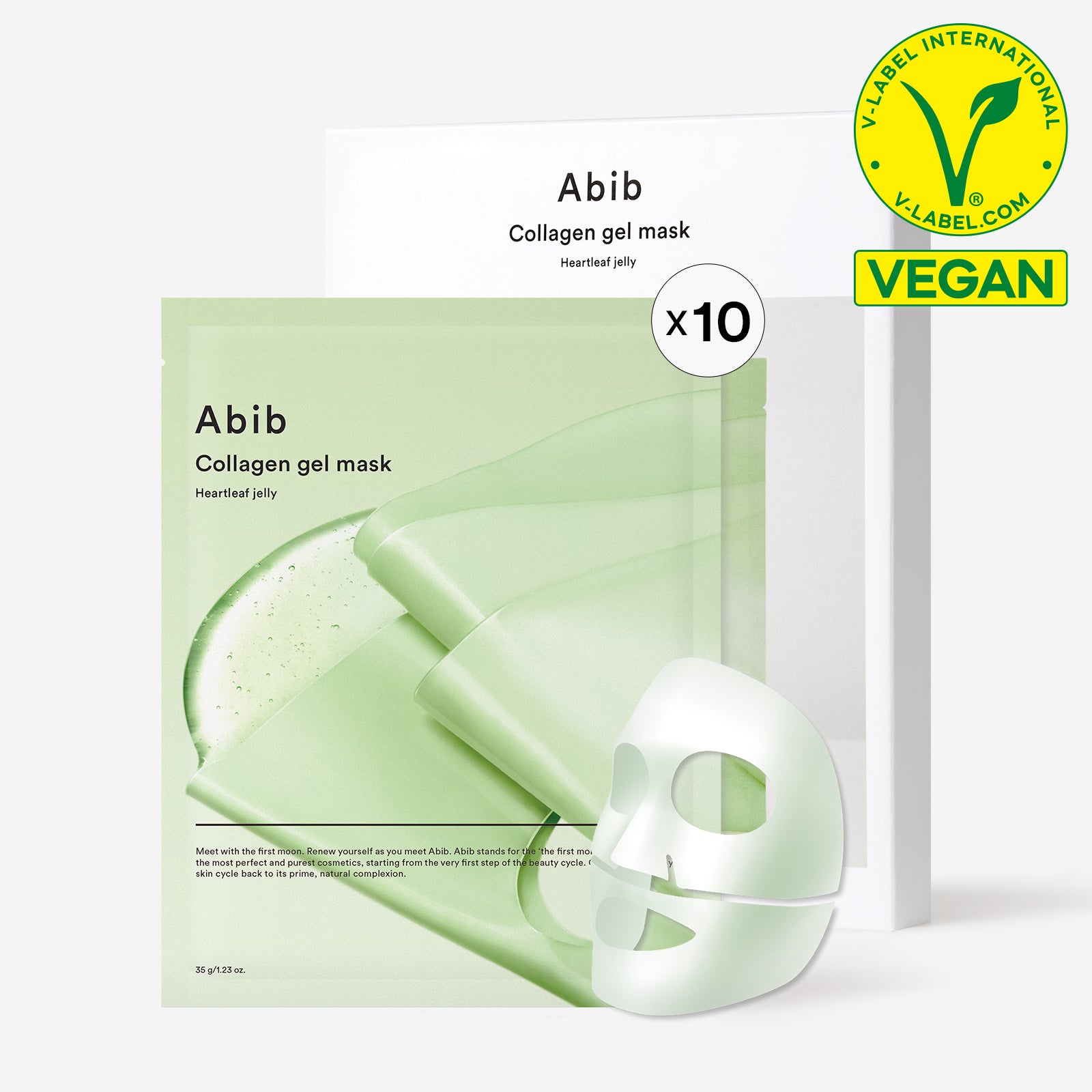 Abib Vegan Collagen Gel Mask Heartleaf Jelly