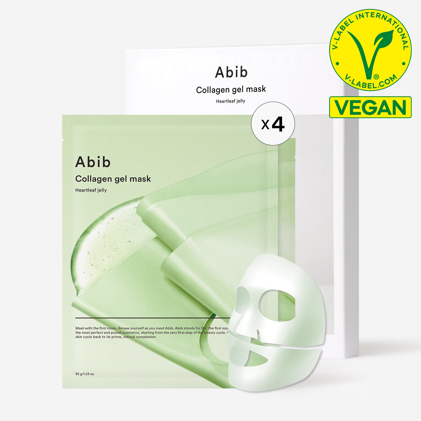 Abib Collagen gel mask Heartleaf jelly