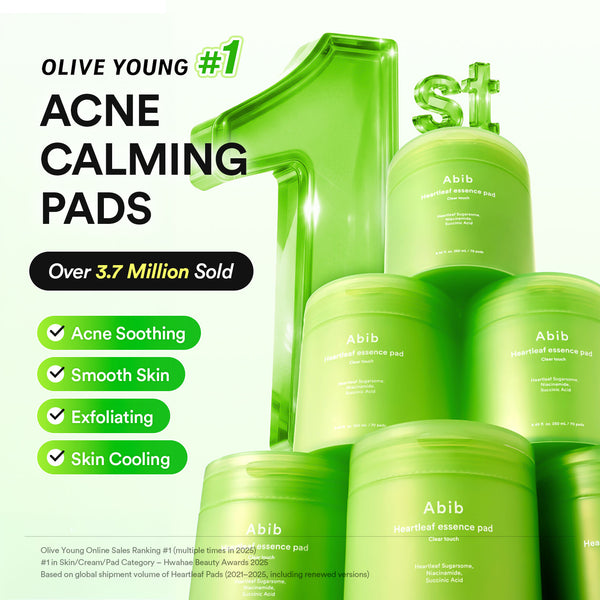 [Refill Pack] Heartleaf essence pad Clear touch