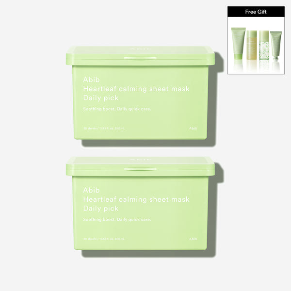 [New] Heartleaf calming sheet mask Daily pick