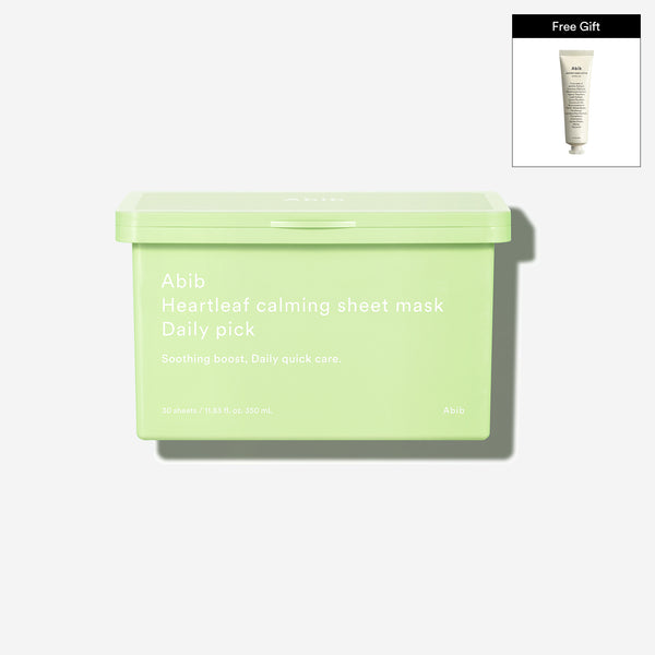 [New] Heartleaf calming sheet mask Daily pick