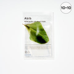 Mild acidic pH sheet mask Heartleaf Fit(10 sheets)