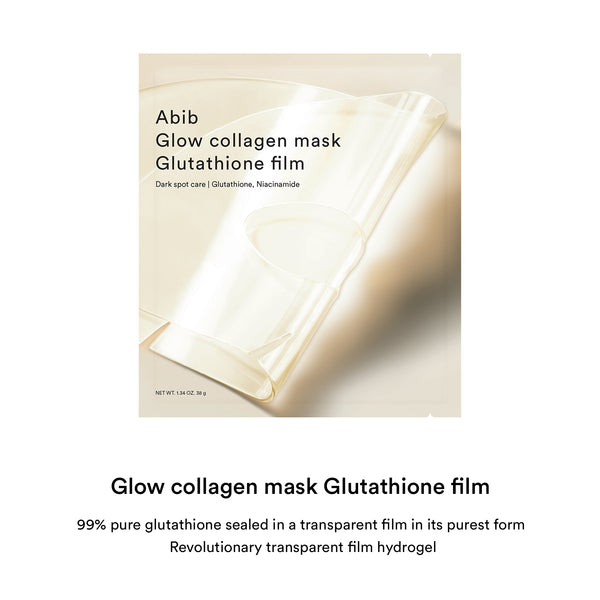 Glow collagen mask Glutathione film