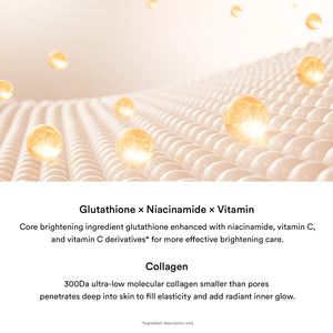 Glow collagen mask Glutathione film
