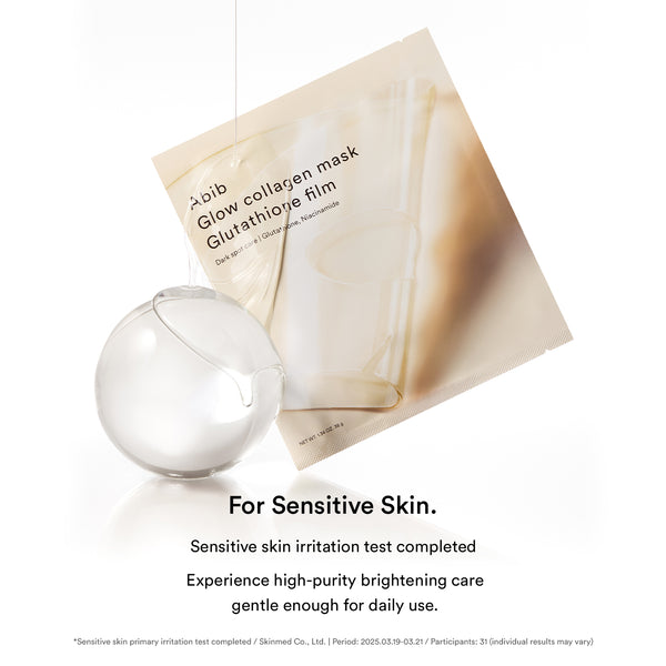 Glow collagen mask Glutathione film