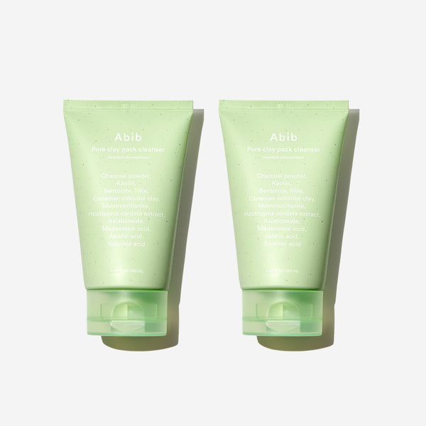 Pore clay pack cleanser Heartleaf charcoal foam