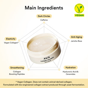 Vegan Collagen eye patch Jericho rose jelly