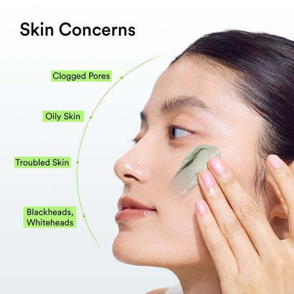 Pore clay pack cleanser Heartleaf charcoal foam