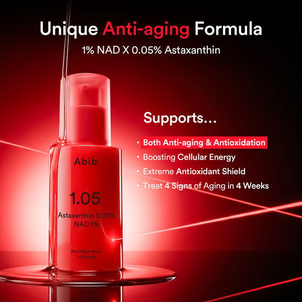Red effect serum 1.05 pump