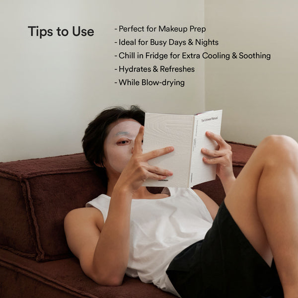 Gummy sheet mask Collagen milk sticker(10 sheets)