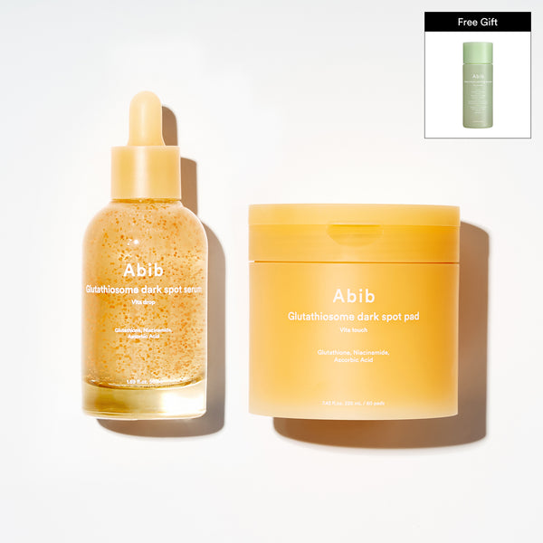 abib glutathione Glutathiosome Spotless glow Duo Strength:30mg ZQ-II Anti-Aging GHK-CU Serum ماسك يعطي لمعان صحي Uses an exosome process