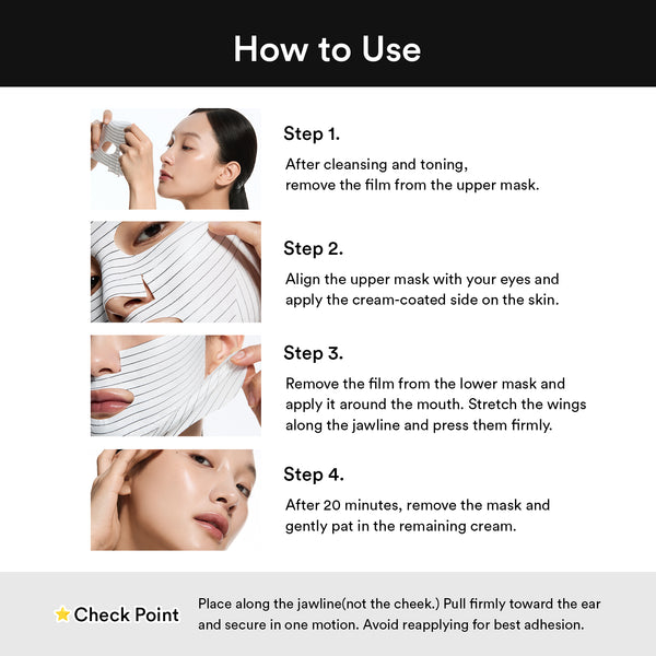 Silhouette Lifting Crème Mask V-up solution