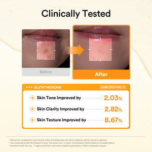 Glutathiosome dark spot pad Vita touch
