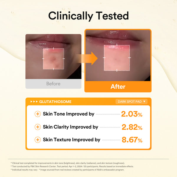 Glutathiosome dark spot pad Vita touch