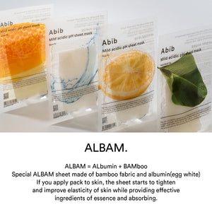 Mild Acidic pH Sheet Mask Honey Fit(10 sheets)